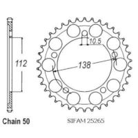Rozeta pro Yamaha 25265CZ48
